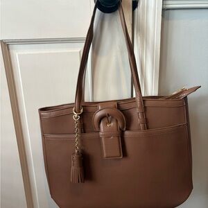 Steve Madden Brown Tote Bag